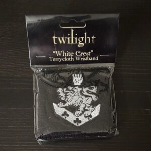 Twilight Cullen Crest Wristband Terry Cloth  New
